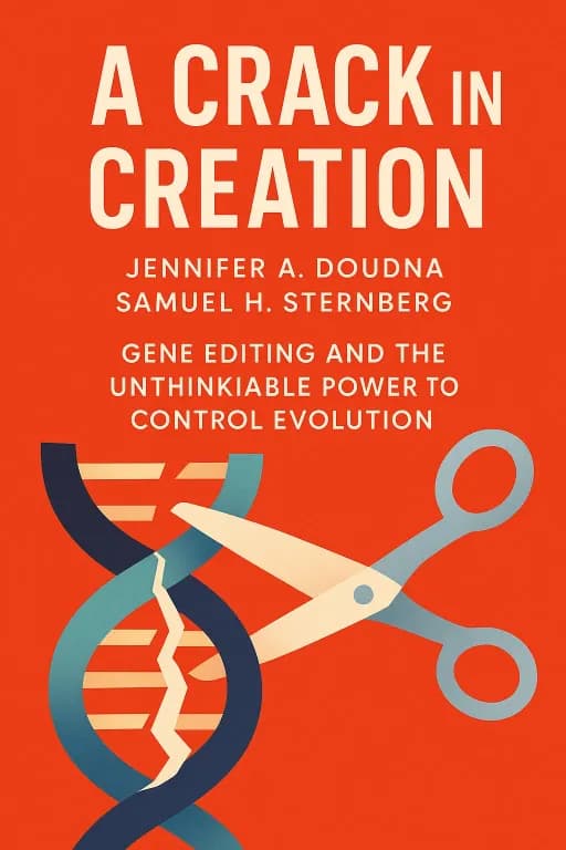 Book cover of A Crack in Creation
