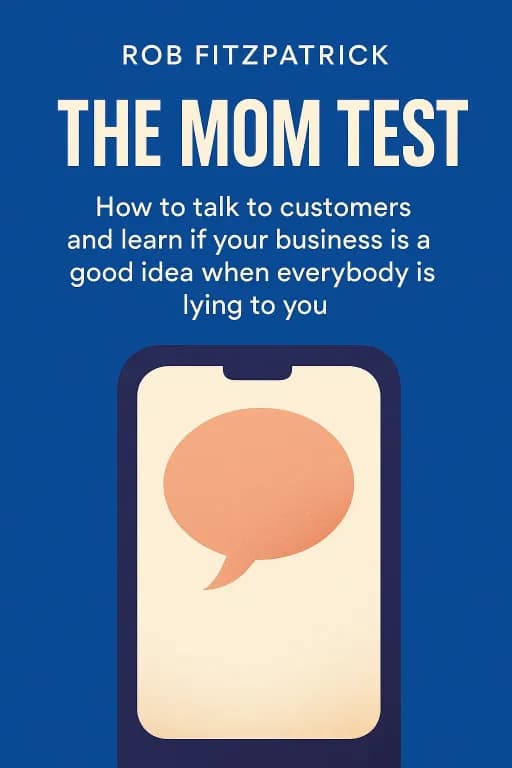 Book cover of The Mom Test