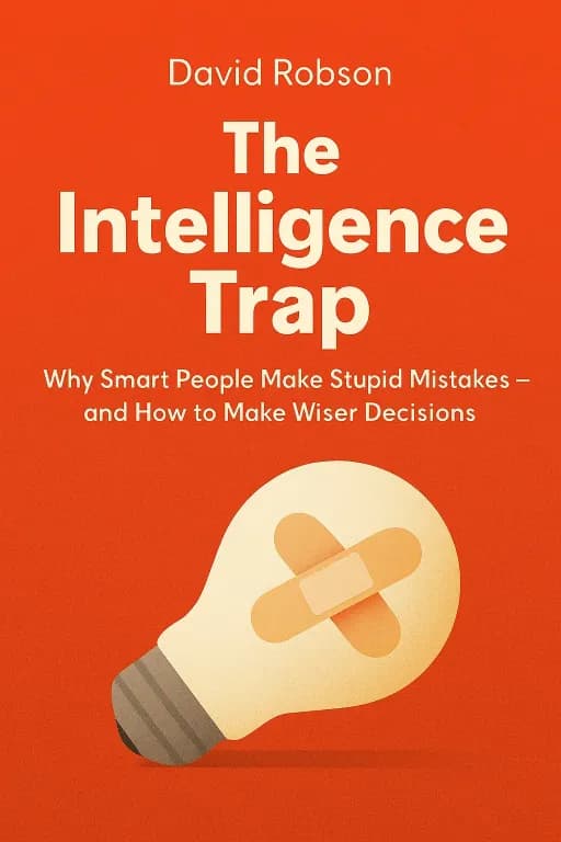 Book cover of The Intelligence Trap