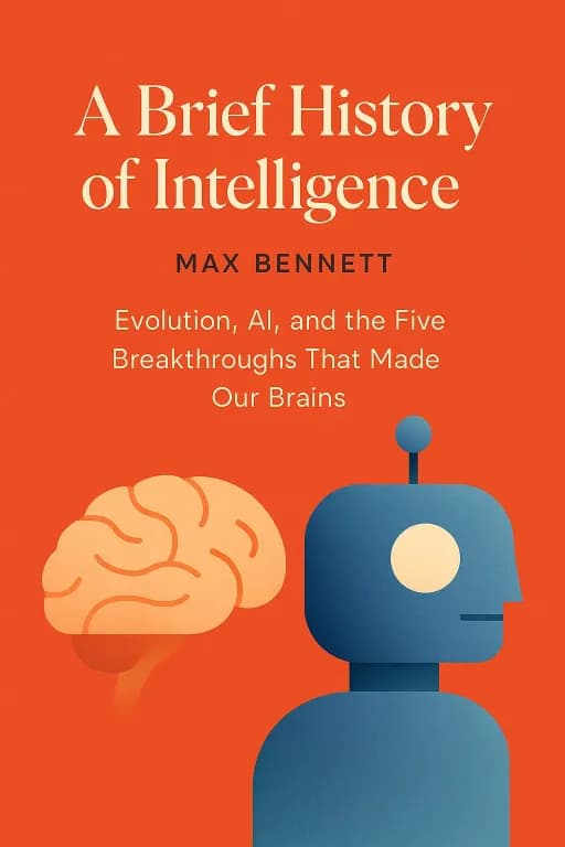 Book cover of A Brief History of Intelligence