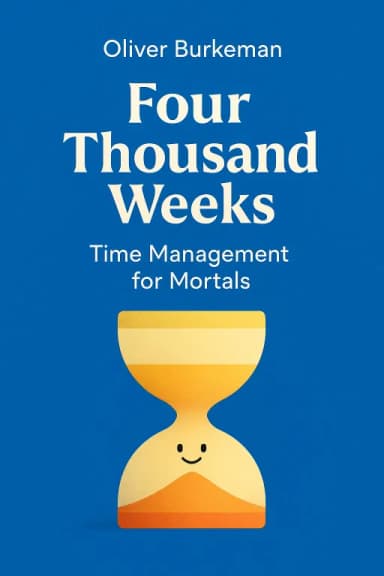 Four Thousand Weeks cover